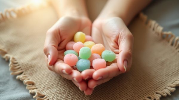 Un soutien surprenant pour votre confort menstruel avec des gummies